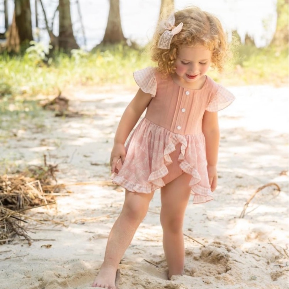 Evie’s closet baby girl romper